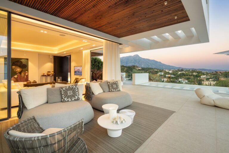 villa mika with sea views for sale in benahavis el herrojo la quinta marbella 28